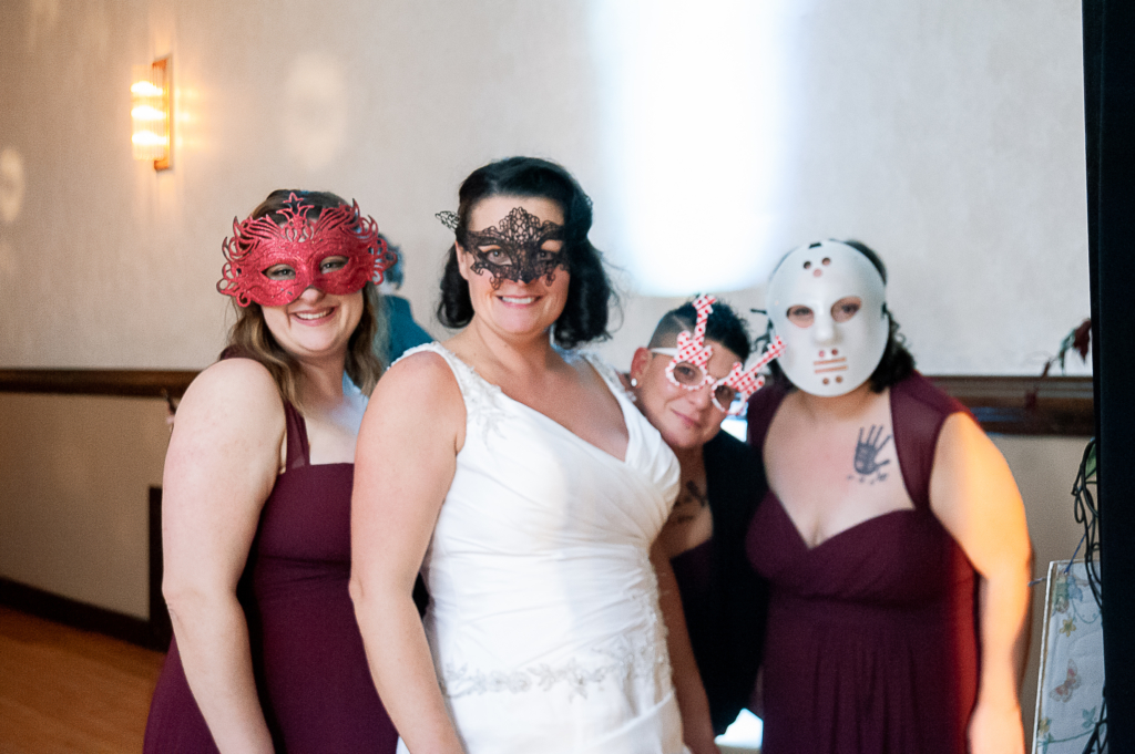 Masonic Temple Windsor Photo Booth and Wedding: Tammy and Rob